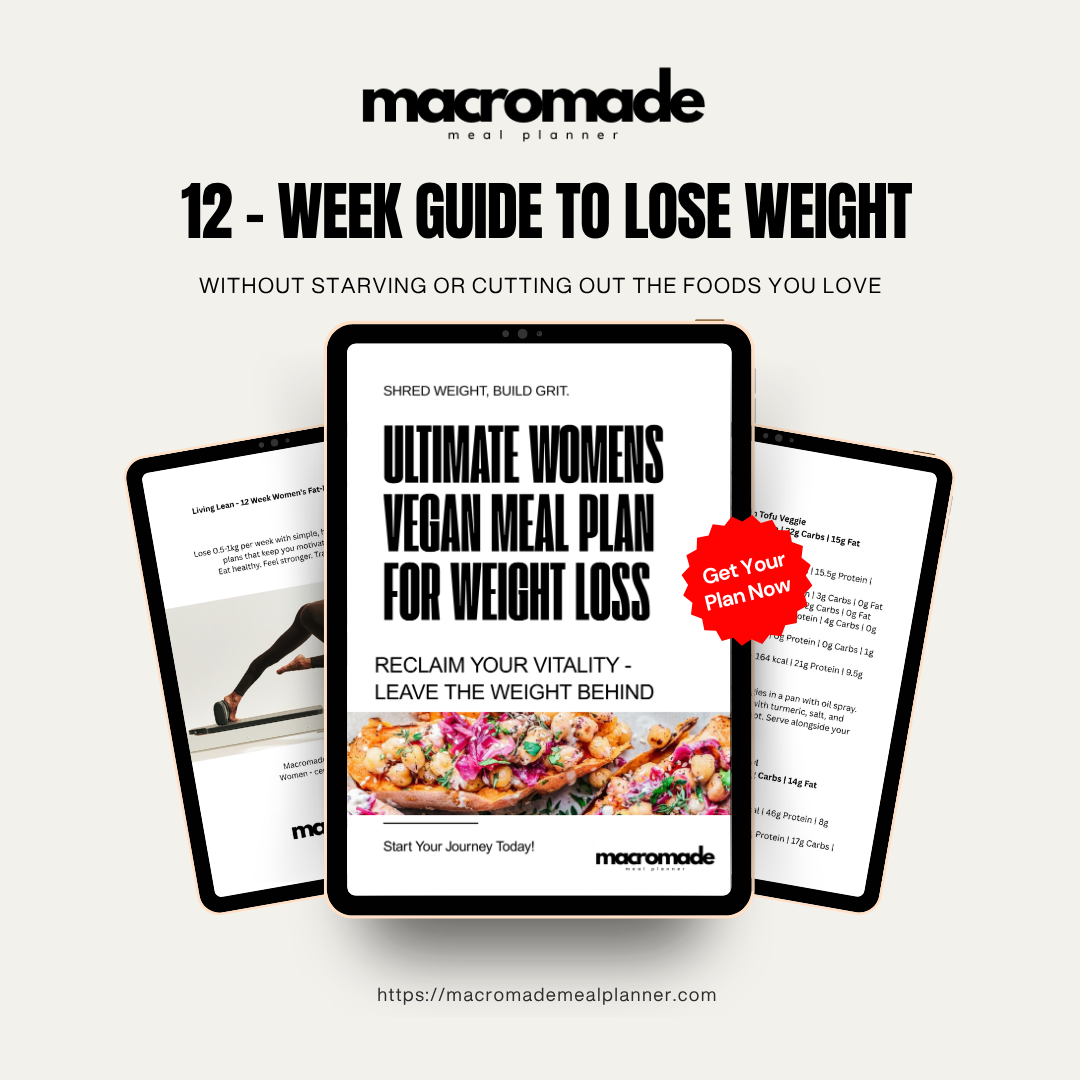 The 12-Week Vegan Fat Loss Meal Plan For SA Women Over 30